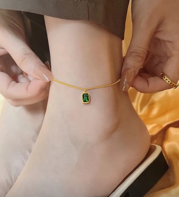 پابند استیل تتانیوم با طرح های متنوع/ روکش طلا /رنگ ثابت/ 