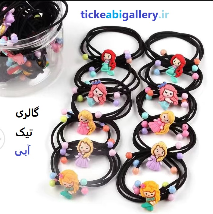 کش موی 3تایی مدل میوه ای