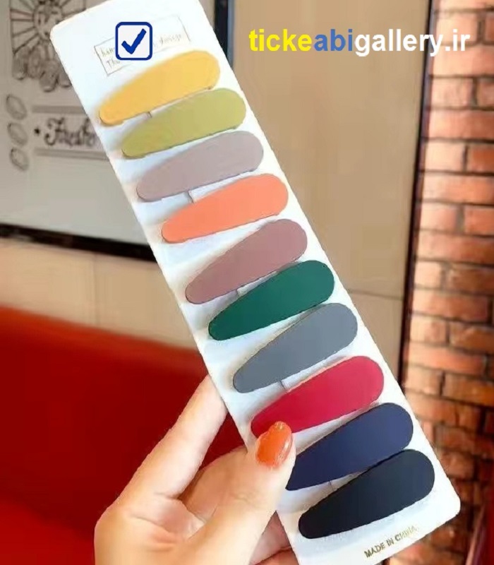 گیر تق تقی مات مدل شمعی 3 /قیمت هر عدد