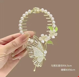 گیره مو گوجه ای فانتزی